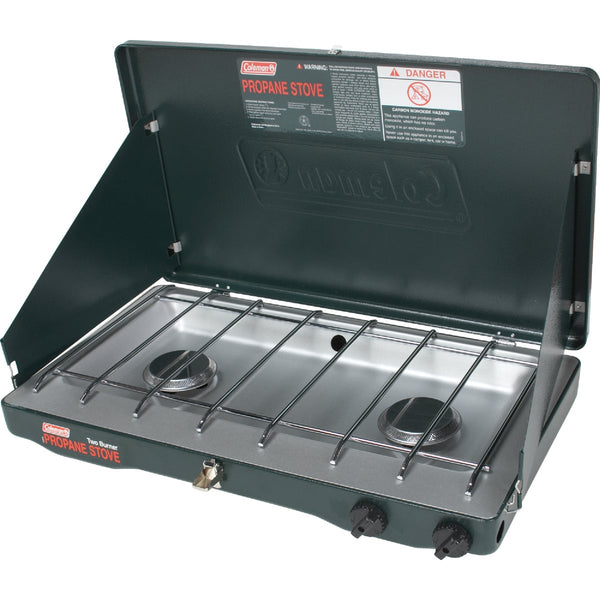 Coleman PerfectFlow 2-Burner Propane Camp Stove