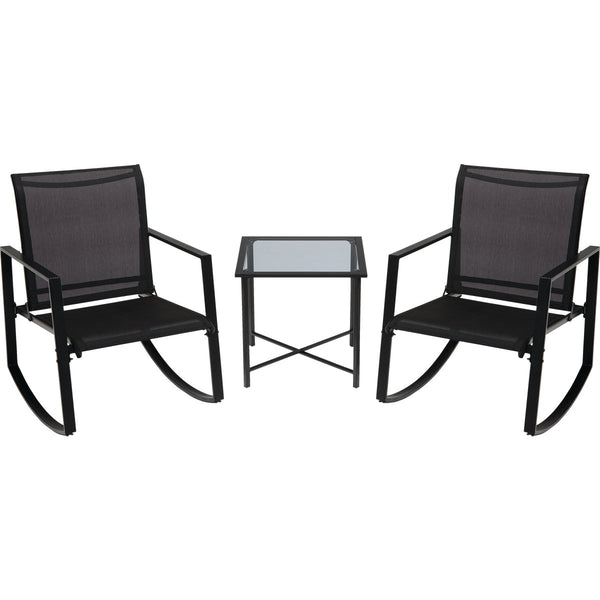 Outdoor Expressions Huntington Sling Chat Set (3-Piece)