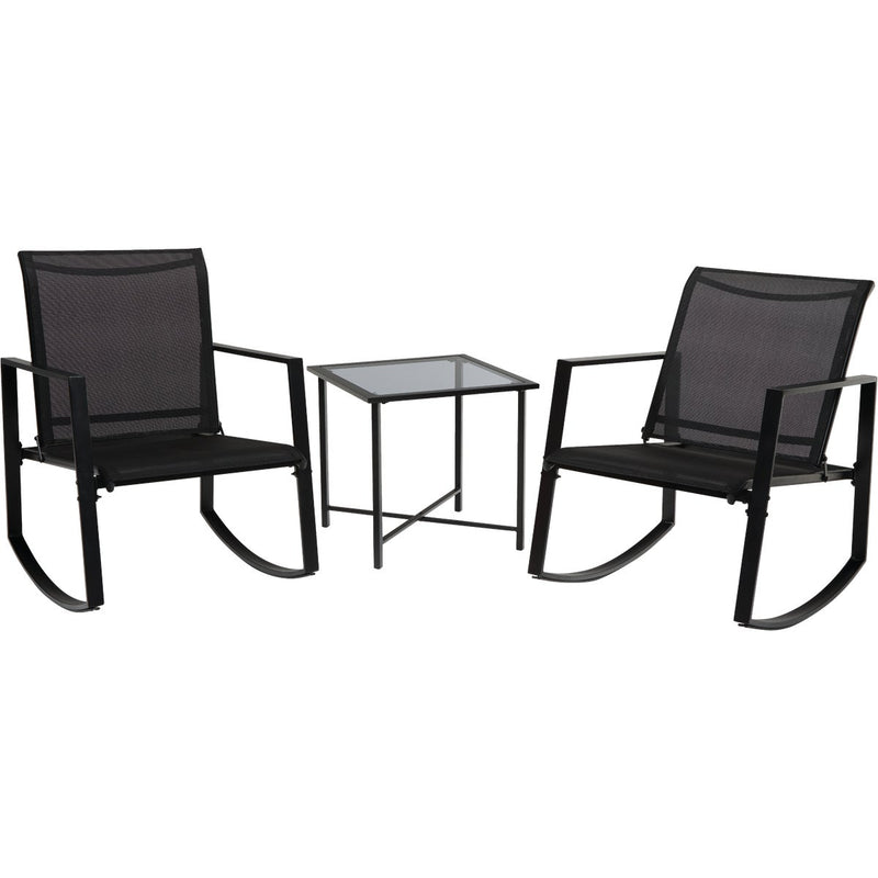 Outdoor Expressions Huntington Sling Chat Set (3-Piece)