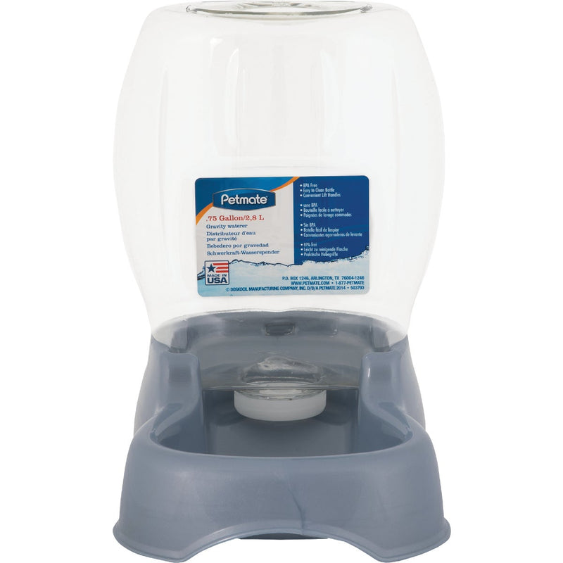 Petmate Cafe Ultra Stationary 3/4 Gal. Automatic Pet Waterer