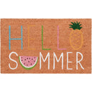 Natco Home 18 In. x 30 In. Coir Outdoor Doormat, Hello Summer