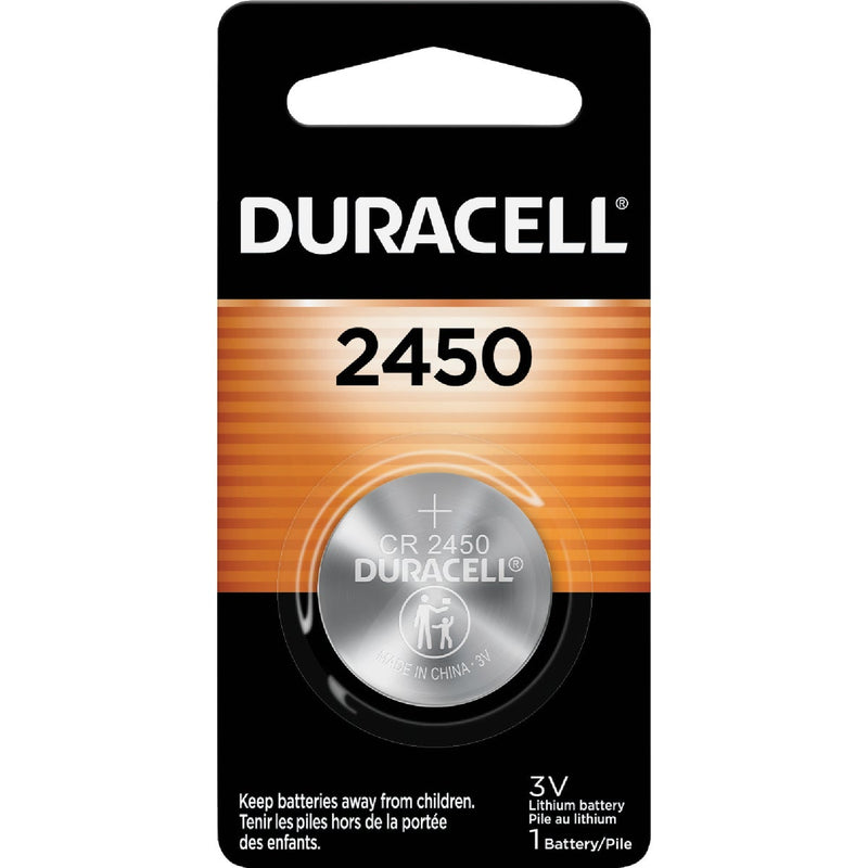 Duracell 2450 Lithium Coin Cell Battery