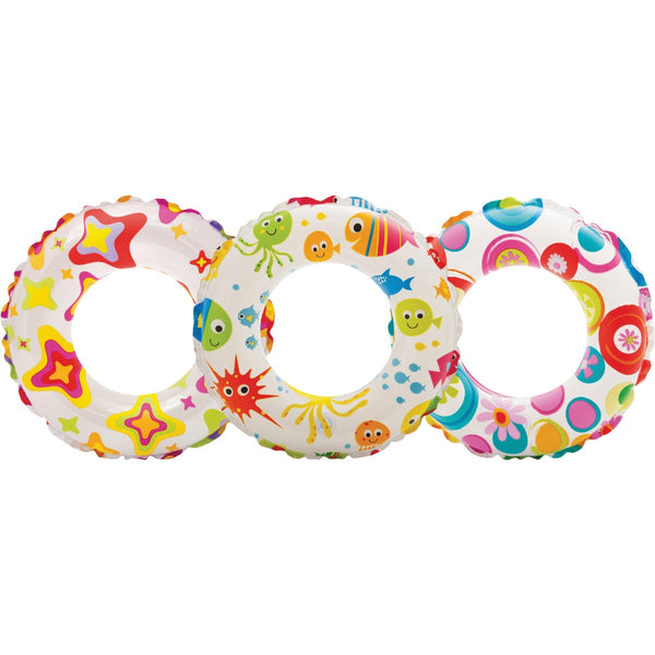 Intex 20 In. Lively Print Pool Tube Float