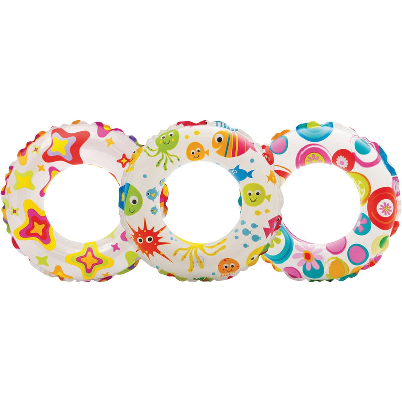 Intex 20 In. Lively Print Pool Tube Float