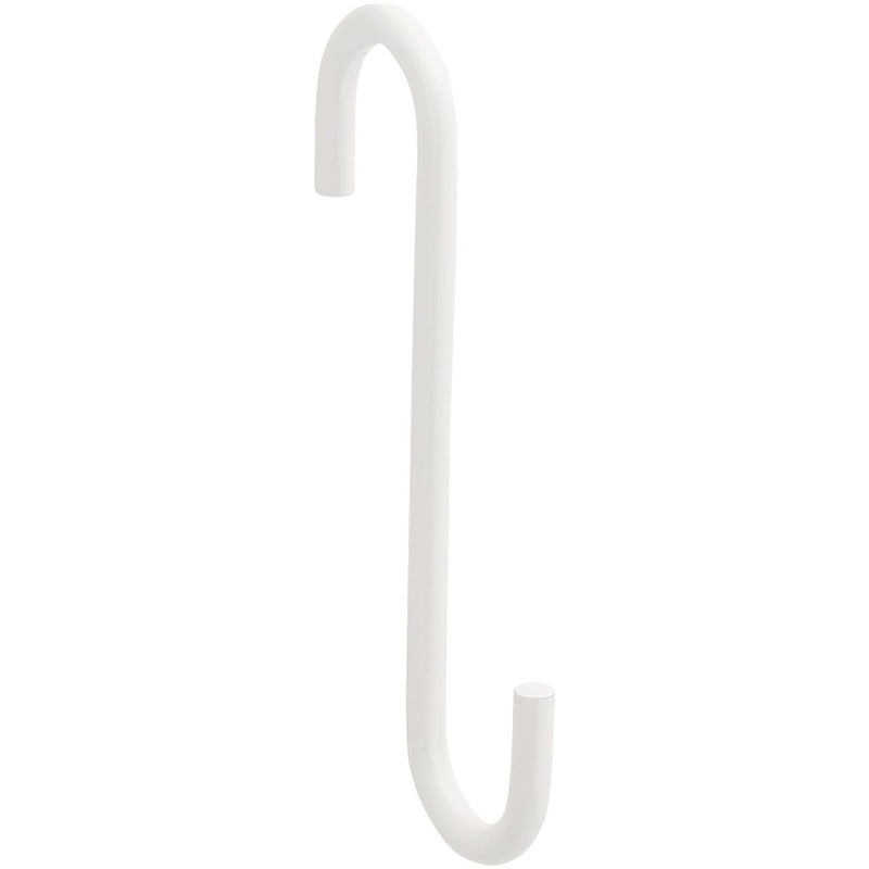 National 2648 4-3/4 In. White Steel Modern Small S-Hook Plant Hanger