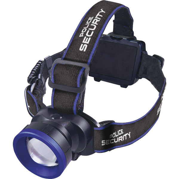 Police Security Breakout 600 Lm. 4AAA COB LED Headlamp