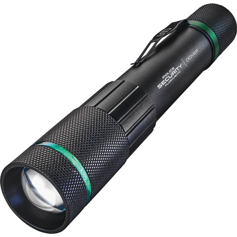 Police Security Dover LED Rechargeable Focusing Flashlight