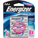 Energizer Ultimate AA Lithium Battery (4-Pack)