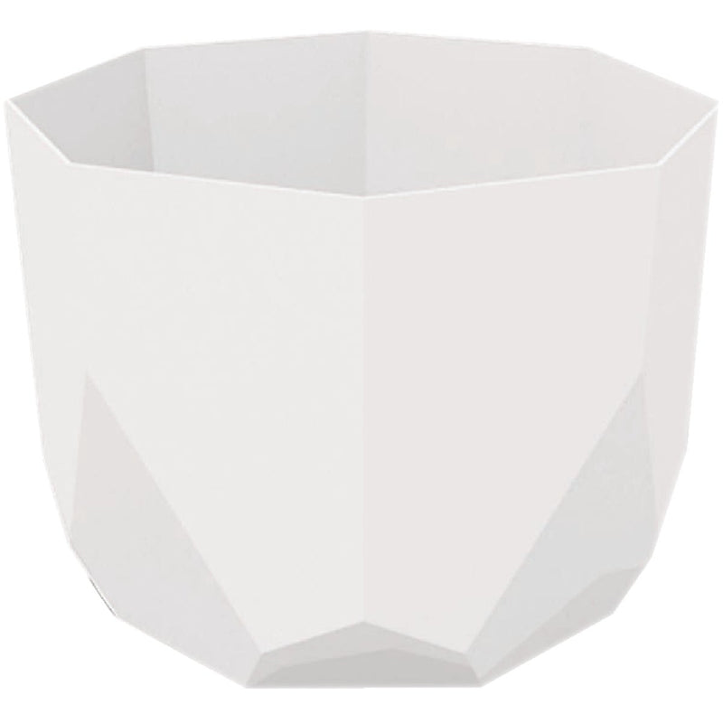 Bloem Tuxton 6 In. Plastic Casper White Planter