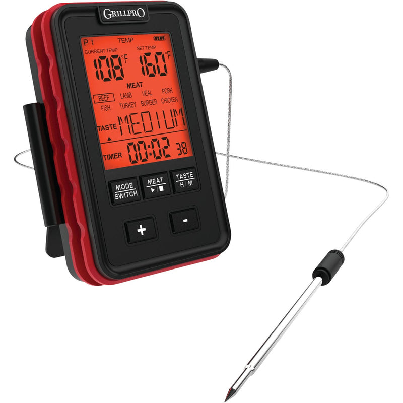 GrillPro Leave-In Probe Side Table Thermometer