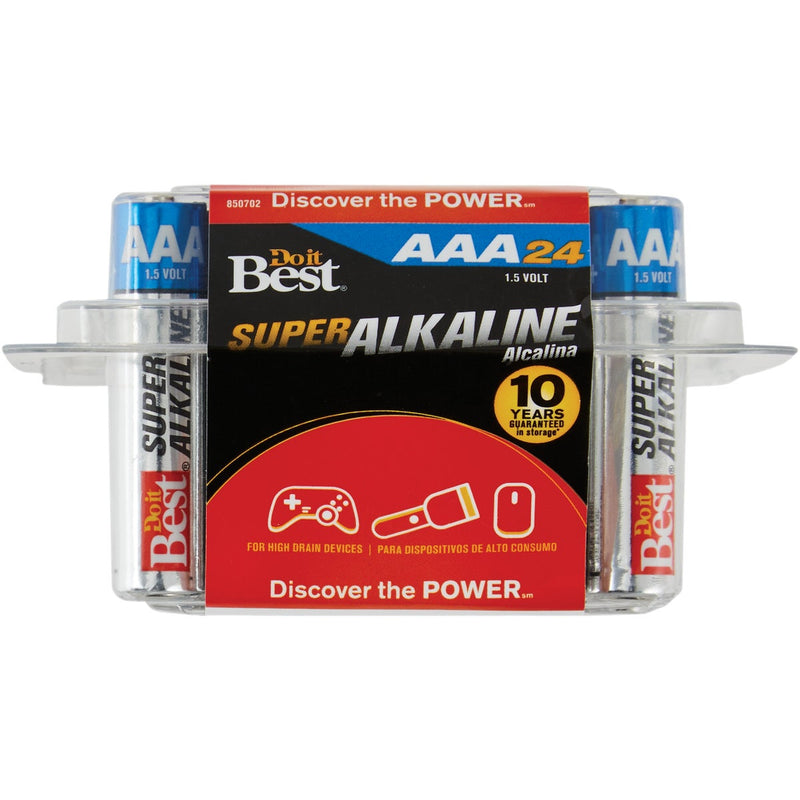 Do it Best AAA Super Alkaline Battery (24-Pack)