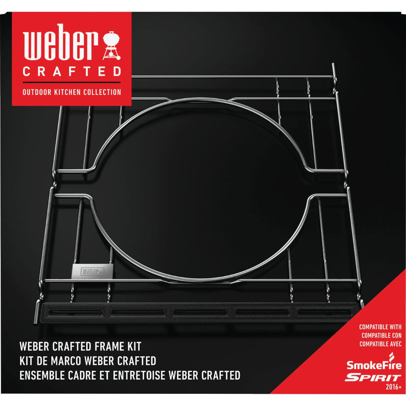 Weber Spirit 16.8 In. W. x 17.5 In. L. Steel Grill Grate Frame Kit