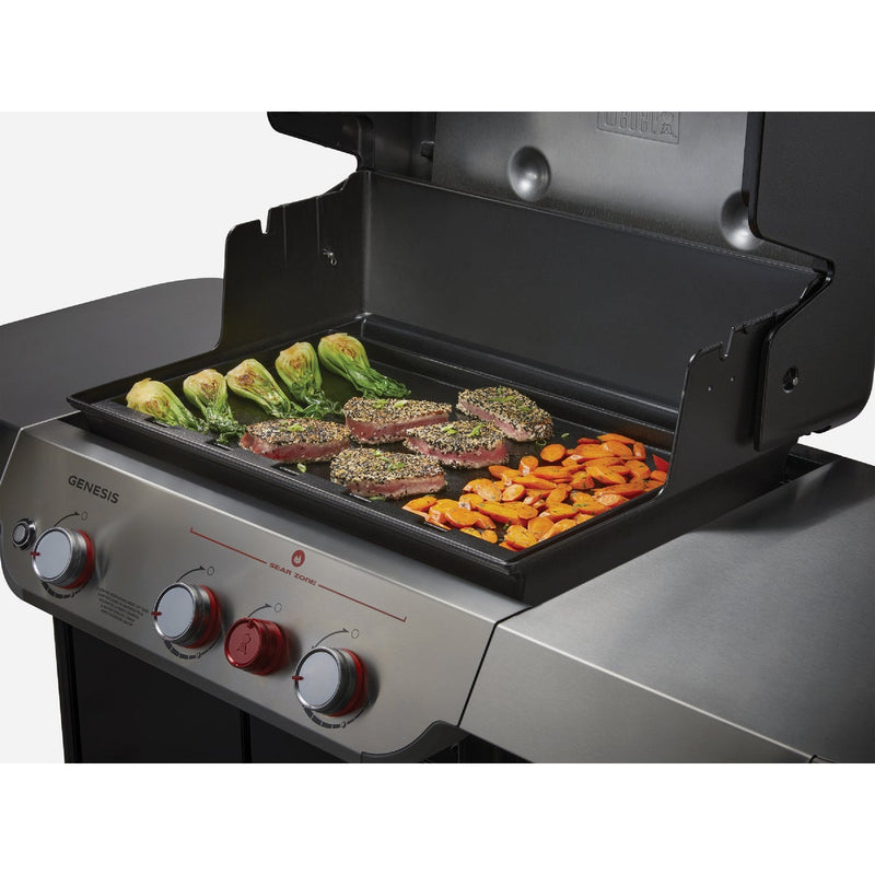 Weber Genesis 300 Series 25.67 In. W. x 18.67 In. L. Carbon Steel Full Size Grill Griddle