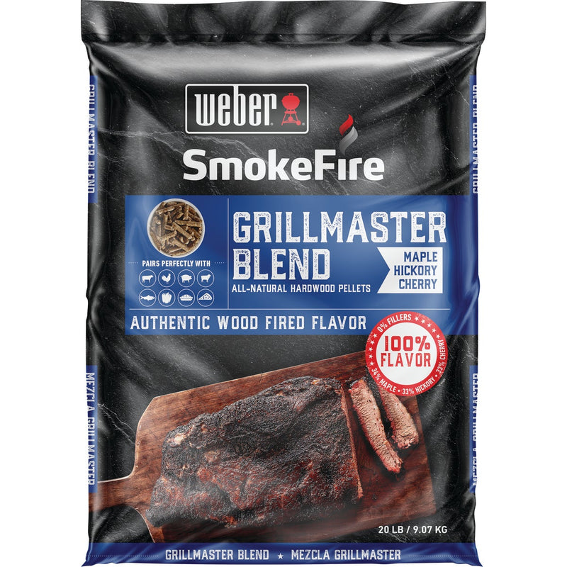 Weber SmokeFire 20 Lb. GrillMaster Blend Wood Grilling Pellets