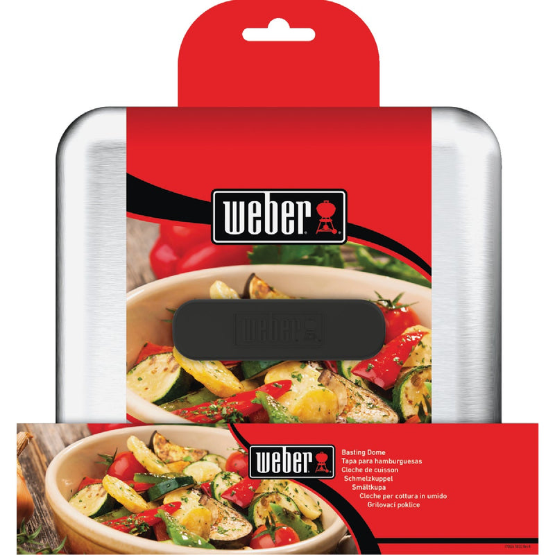 Weber 10.2 In. W. x 4.9 In. L. Griddle Basting Dome