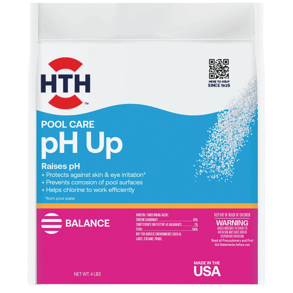 HTH Pool Care pH Up 4 Lb. pH Increaser Granule