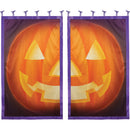 Evergreen Shadow Scapes Jack O' Lantern Window Shade (Set of 2)