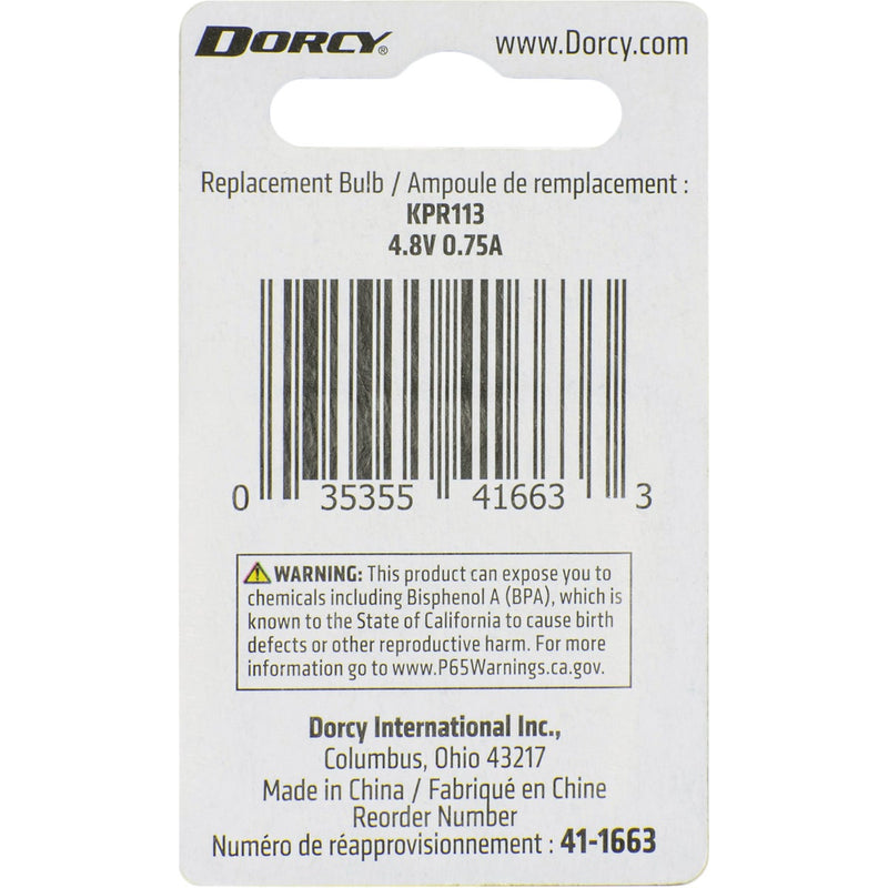 Dorcy Active Series Krypton 4.8V Flashlight Bulb (2-Pack)