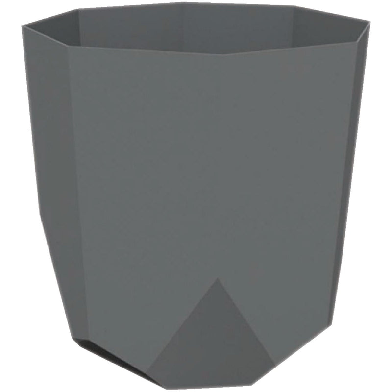 Bloem Tuxton 10 In. Plastic Charcoal Planter