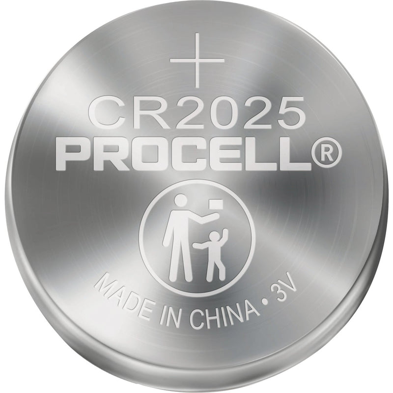Procell 2025 Lithium Coin Cell Battery (5-Pack)