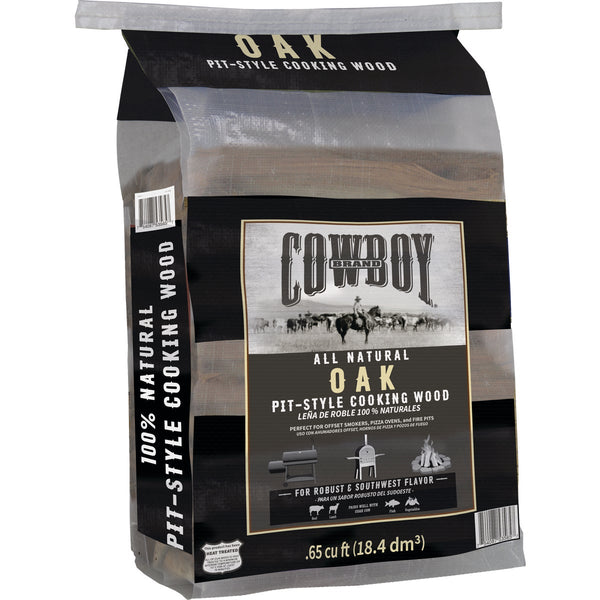 Cowboy 0.65 Cu. Ft. Oak Pit-Style Cooking Wood