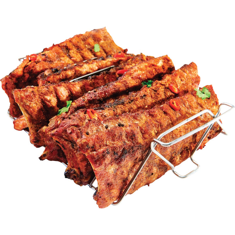 GrillPro 15.5 In. Stainless Steel Rib & Roast Grill Rack