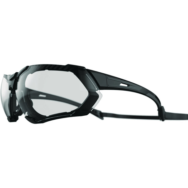 I-Form Helix RVS Black Frame Safety Glasses with Clear Lenses