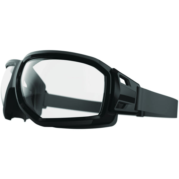 I-form Morfit Black Frame Safety Glasses with Clear Lenses