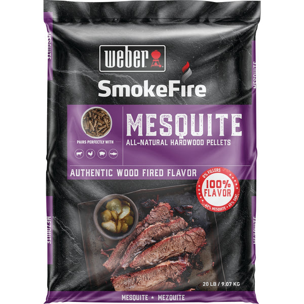 Weber SmokeFire 20 Lb. Mesquite Wood Grilling Pellets