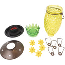 Perky Pet 28 Oz. Glass Top Fill Pineapple Hummingbird Feeder