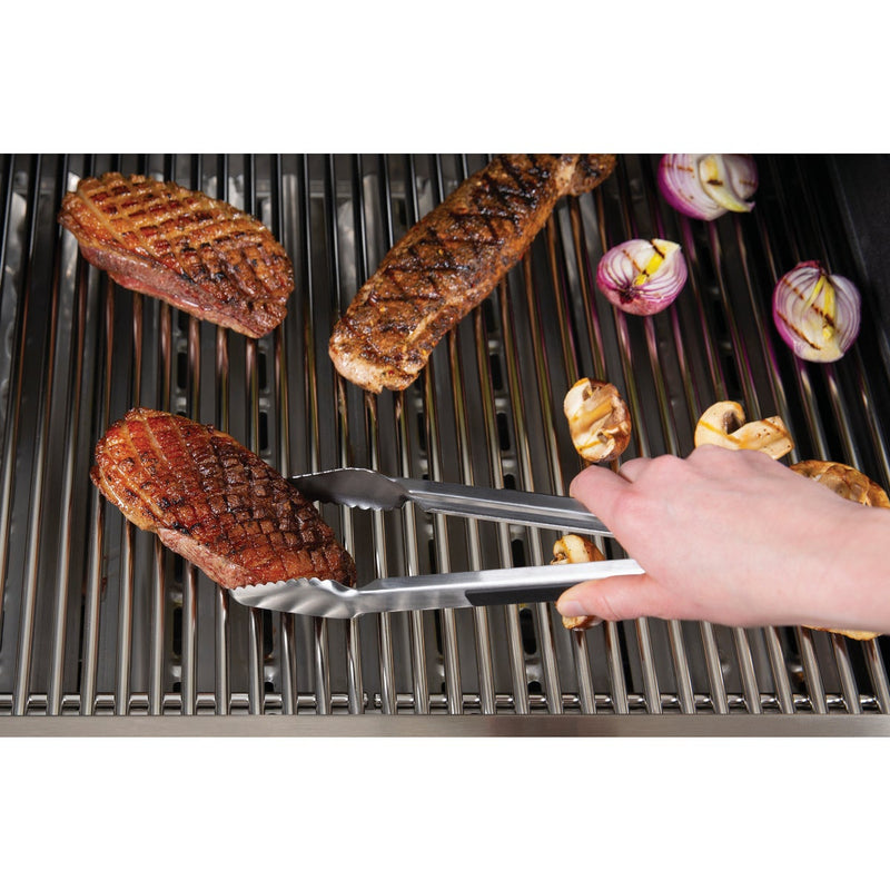 Broil King 13.69 In. Stainless Steel Soft Grip Barbeque Tongs