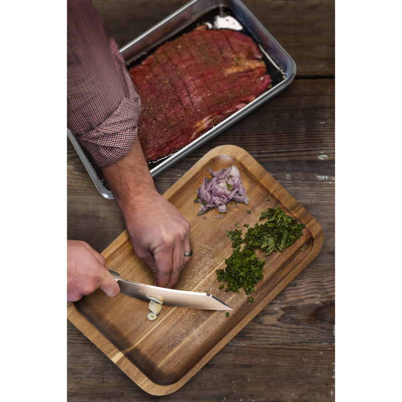 Oklahoma Joe's Blacksmith 2-in-1 BBQ Cleaver/Chef Knife