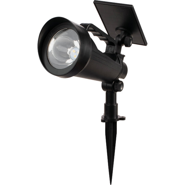 Moonrays Black SMD LED 2-In-1 Solar Spotlight/Flashlight