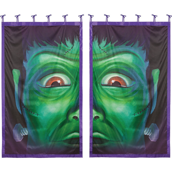 Evergreen Shadow Scapes Monster Window Shade (Set of 2)