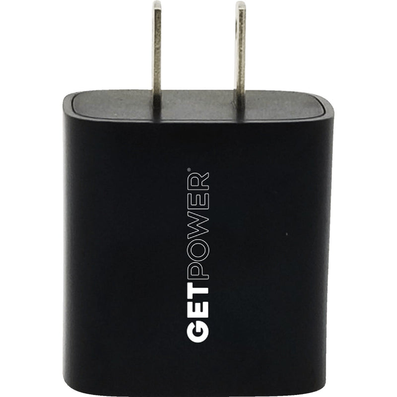 GetPower Power Delivery AC USB Adapter, Black