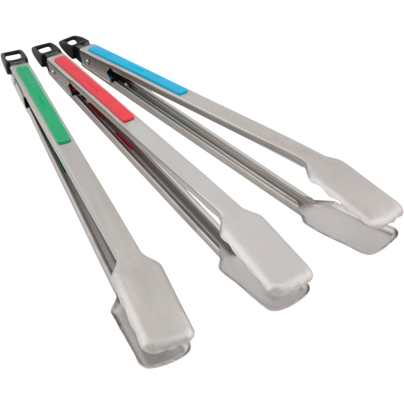 Broil King 17.72 In. Stainless Steel Color-Coded Barbeque Tongs