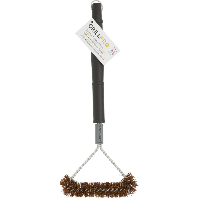 Grillpro 18 In. Extra Wide Palmyra Grill Brush
