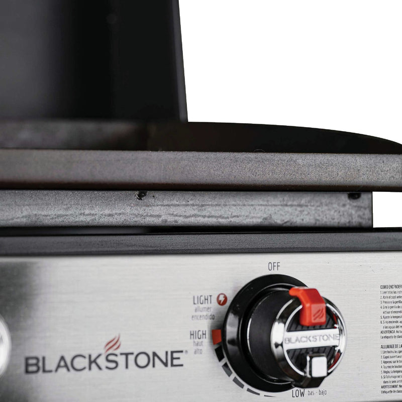 Blackstone 2-Burner Black 24,000 BTU 339 Sq.In. Outdoor LP Gas Griddle