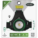 Police Security Blackout 1000 Lm. LED Rechargeable Focusing Hardhat Compatible Headlamp