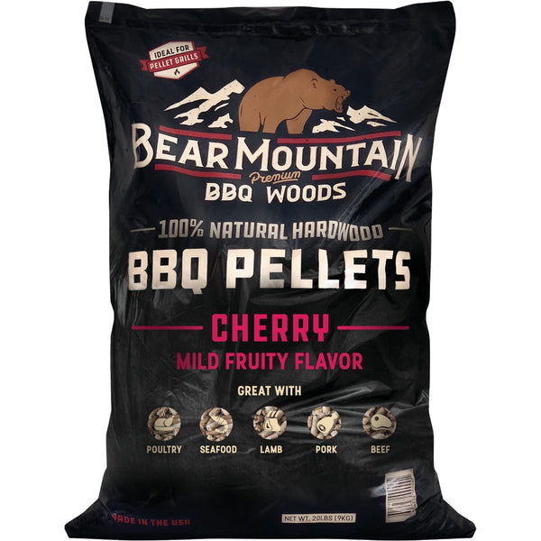 Bear Mountain BBQ Premium Woods 20 Lb. Cherry Wood Pellet