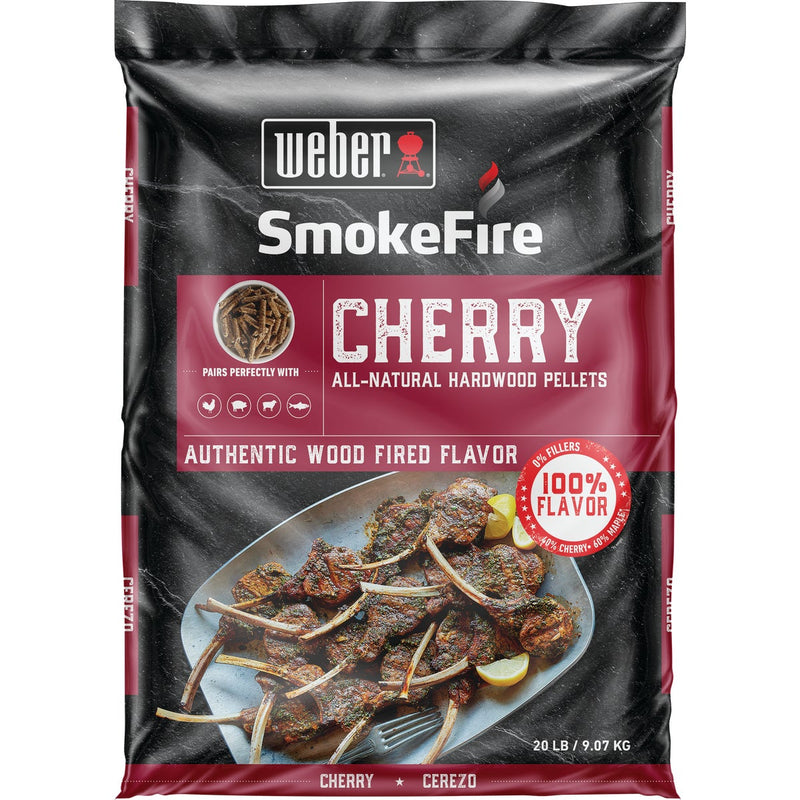 Weber SmokeFire 20 Lb. Cherry Wood Grilling Pellets