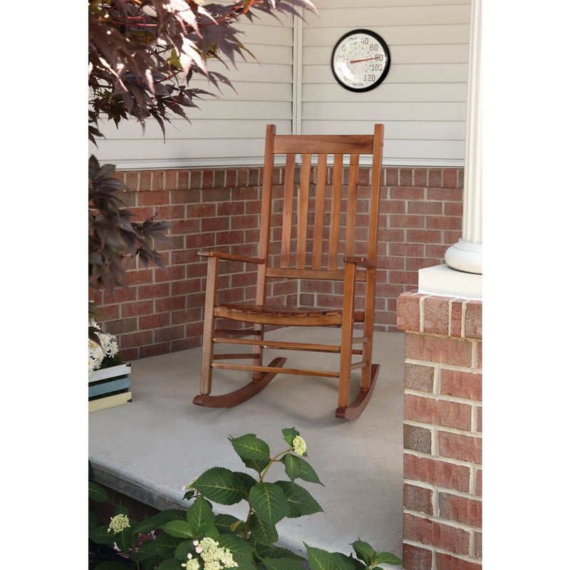 Jackpost Natural Wood Mission Rocking Chair