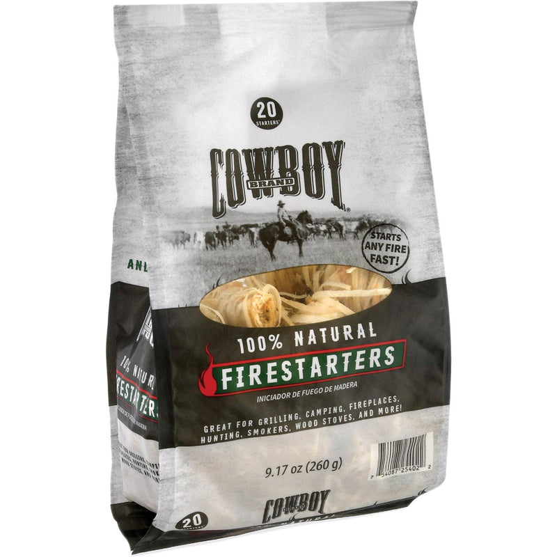 Cowboy Odorless All Natural Fire Starter (20-Pack)