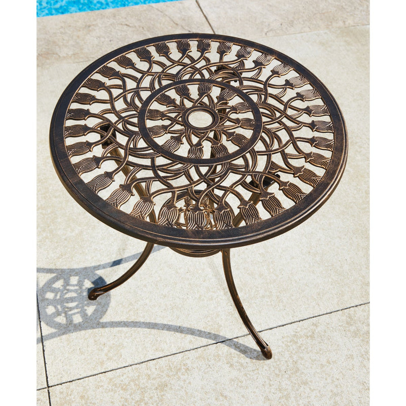 Outdoor Expressions Fleur 3-Piece Bistro Set