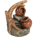 Best Garden 7 In. W. x 11 In. H. x 8.7 In. L. Resin Bowl Tabletop Fountain