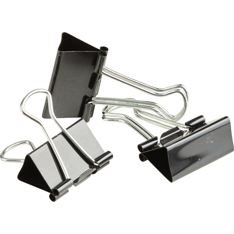 Staples 1.25 In. Medium Binder Clips (24-Pack)