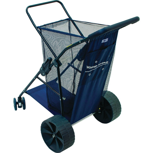 Rio Brands Wonder Wheeler 100 Lb. Steel Frame Deluxe Beach Cart