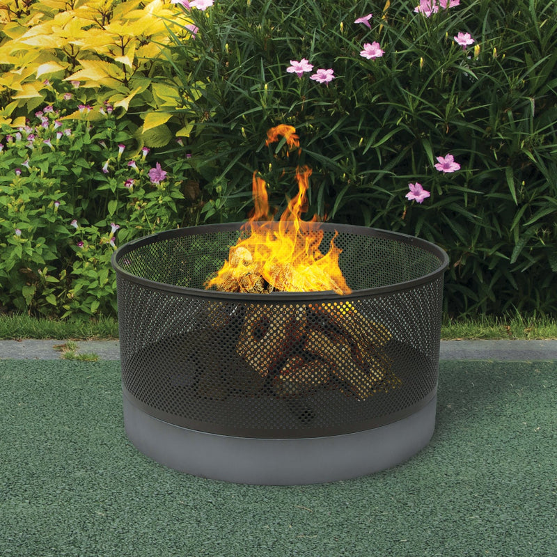 Bond Lomita 30 In. Round Steel Wood Fire Pit