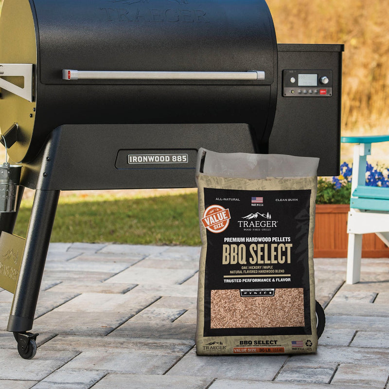 Traeger 30 Lb. BBQ Select All-Natural Wood Grilling Pellets