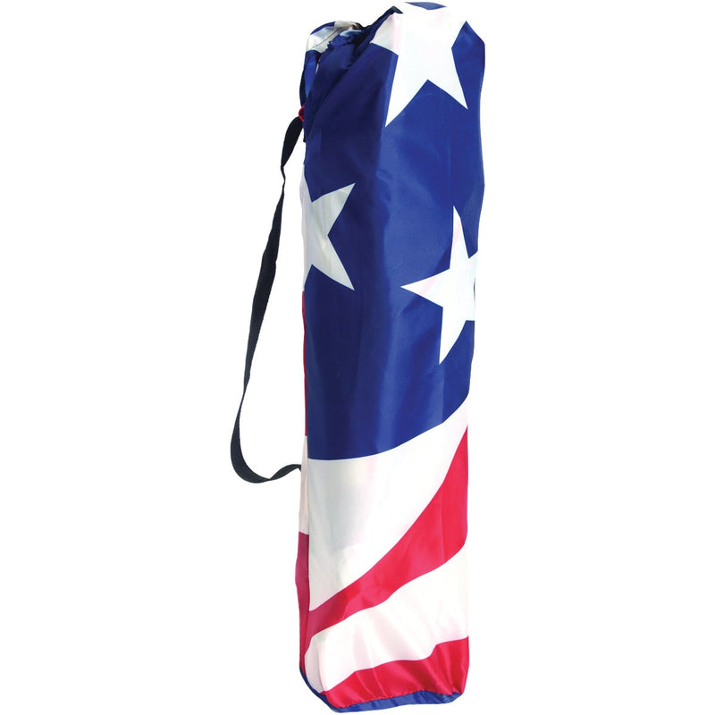 Quik Shade U.S. Flag 190T Aluminux Folding Chair